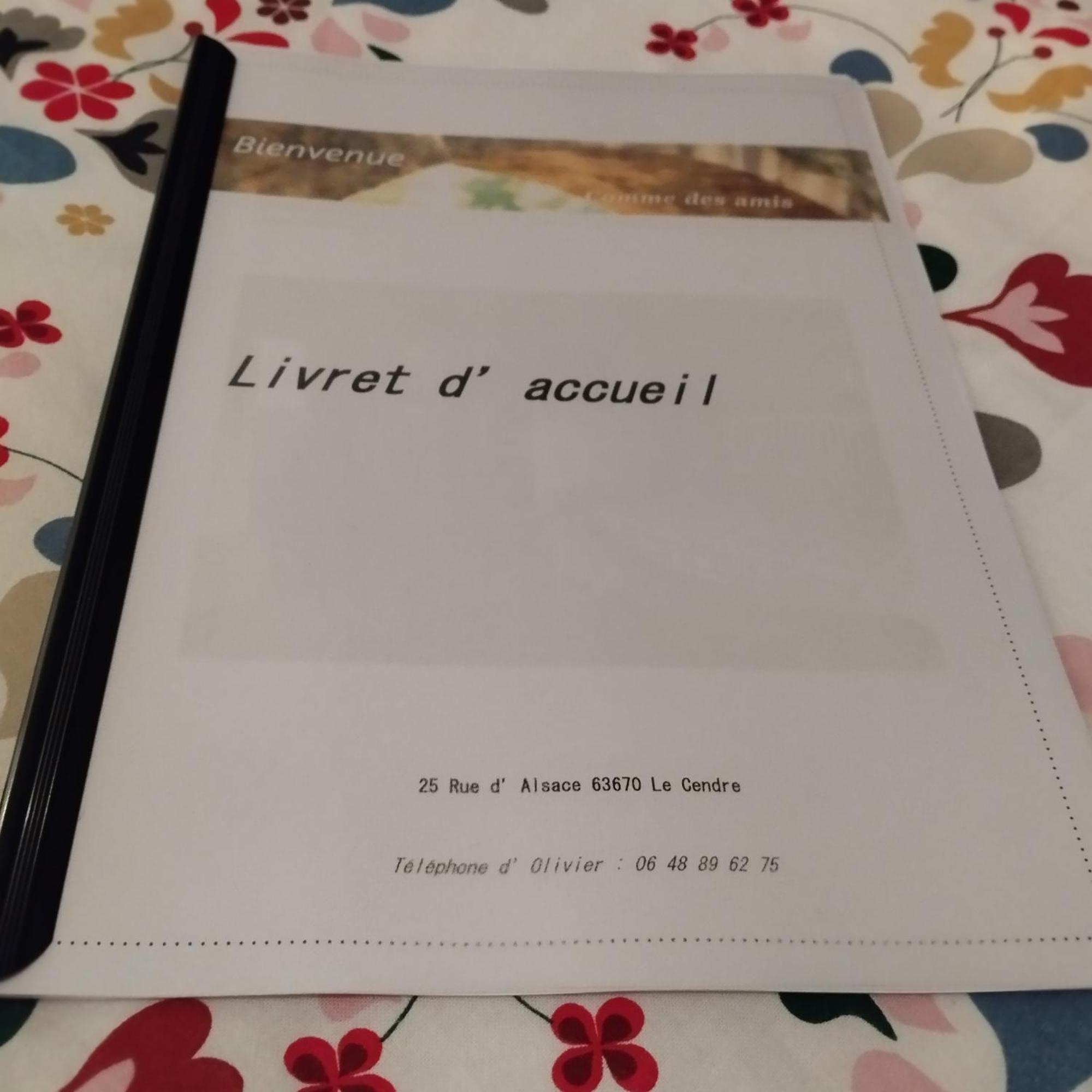 Bienvenue Panzió Le Cendre Kültér fotó